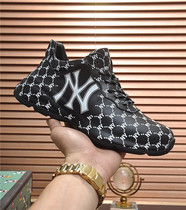 European Station Tide Cards 2020 Summer New Casual Sneakers NY Printed Little White Shoes Leather Bag Bottom Old Daddy Shoes Man