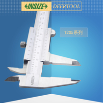 English metric vernier caliper 150 metric Imperial laser scale chrome-plated Suzhou