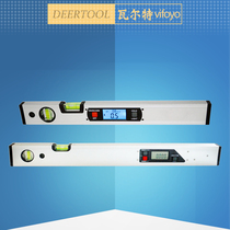 Digital display horizontal ruler 400 with magnetic aluminium alloy vertical slope ruler high-precision gradiometer with backlight accuracy 0 2