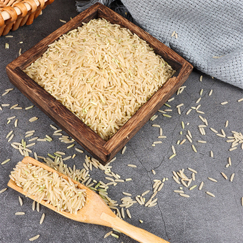 Guangxi Bama white brown rice nonrice farmers with long grain rice rice corn fitness and grain 500g