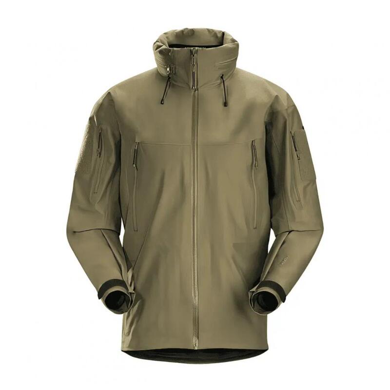 Taizhou Military Version Niaojia Gen2.2 Outdoor Hardshell Jacket for Men, Windproof, Waterproof, Stand Collar, Hooded, Lightweight, for Mountaineering