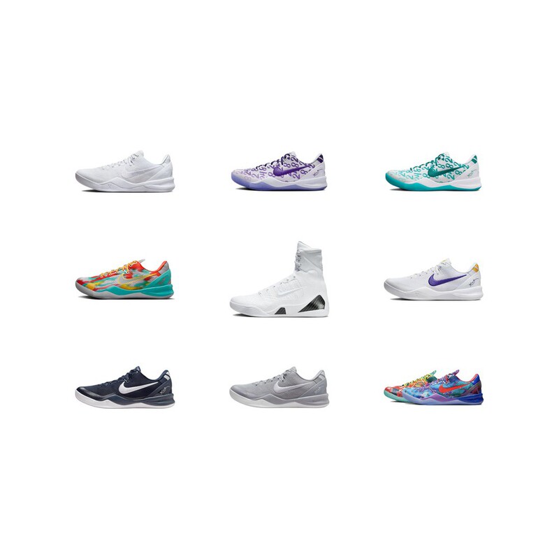 [Climbing] Nike Kobe 8 Kobe 9 Retro Shock-Absorbing Low-Top Non-Slip Basketball Shoes, Same Style for Men and Women