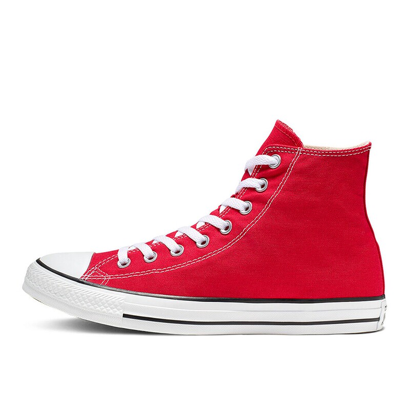 Converse Canvas Shoes, Round Toe, High-Top, Unisex, Red, Non-Slip, Wear-Resistant, Suitable for All Seasons Converse Canvas Shoes, Round Toe, High-Top, Unisex, Red, Non-Slip, Wear-Resistant, Suitable for All Seasons