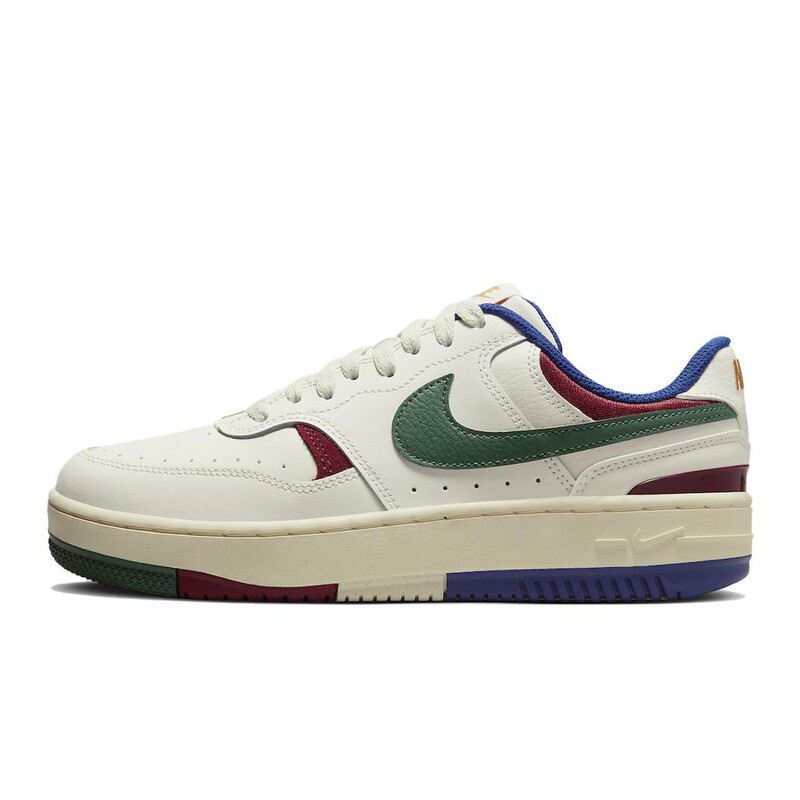 [Climbing] Nike Sneakers, Flat Sole, White, Round Toe, All-Season, Lace-Up, Low-Top, Women's