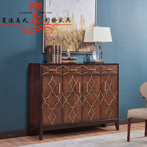 American light lavish minimalist with full solid wood water curiosauris suchengguan shoe cabinet lockers