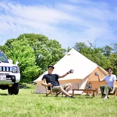 Spot Nordisk big white bear tent Japan popular white technology cotton cloth retro canopy camping Outdoor