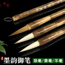 Ink Rhyme brush Wolf Hao Jang Hao Set Beginners Calligraphy Chinese Painting Special Brush Adult Students Use Pen to Practice Writing Regular Books with Pen Xingshu Seal script and Practice Creation