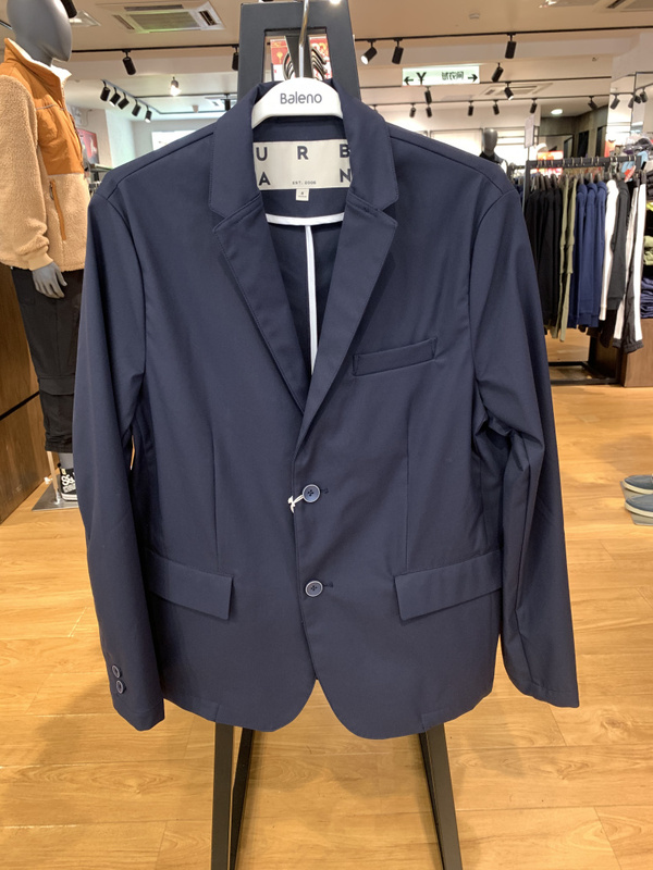 Baleno Urban Autumn and Winter Suit Men's Slim Fit Fashionable Casual Blue Suit Jacket 85006004