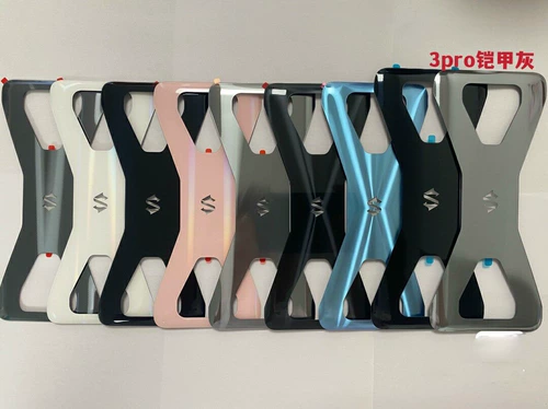 Установите оригинальную заднюю крышку черной акулы 1 -й/2/2pro Оригинальная задняя крышка Helo 3/3S/3PRO заднего стеклянного стекла средней рамки