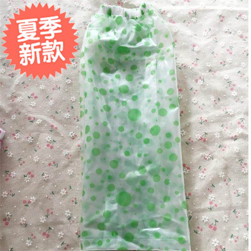 Transparent extended leg protection waterproof pants cover legs winter rain pants black u warm wave point high quality elastic band tied