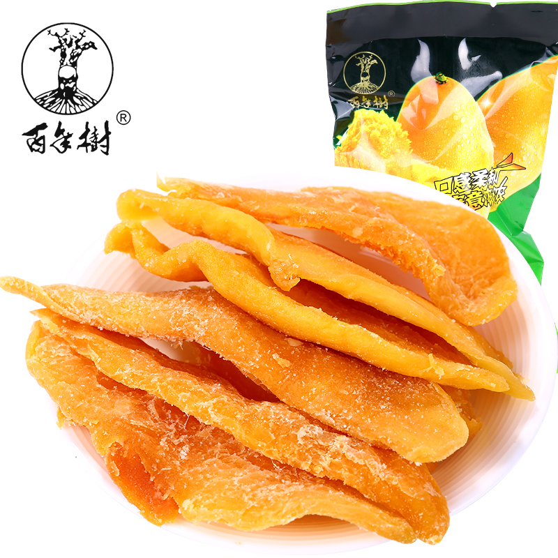 Century Tree dried mango 500g Philippine flavor fresh sweet and sour fruit dried specialty candied preserved fruit snacks 250g
