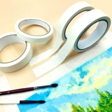 Акварель, художественная лента, баллончик с краской для маникюра, безвредная водонепроницаемая белая цветная бумага, не оставляет клея, не оставляет следов