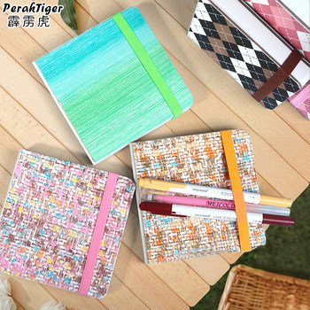 Fenghu Sketchbook Sketchbook Watercolor Book High-Value Small Square Fine Grain 300g Paper Art Special Acrylic Marker Pen Painting Book Color Lead Portable Mini Portable Book