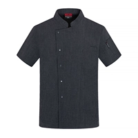 Серый короткие рукавы/одиночный топ