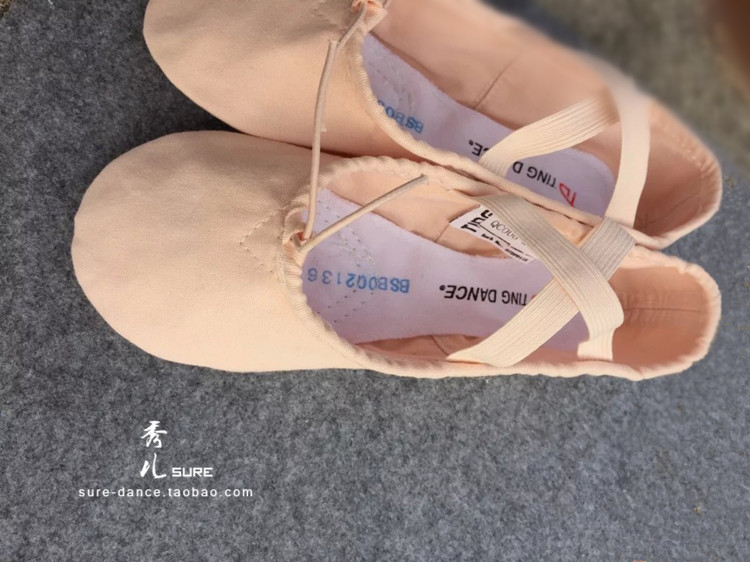 Chen Ting xác thực mèo vuốt giày múa bụng múa ba lê thực hành giày mềm đôi vải mặt chuyên nghiệp mà không cần da - Khiêu vũ / Thể dục nhịp điệu / Thể dục dụng cụ giày khiêu vũ nữ cao cấp