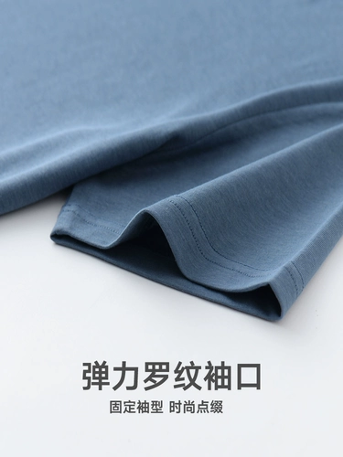 Цветная шелковая летняя хлопковая белая футболка с коротким рукавом с круглым воротником