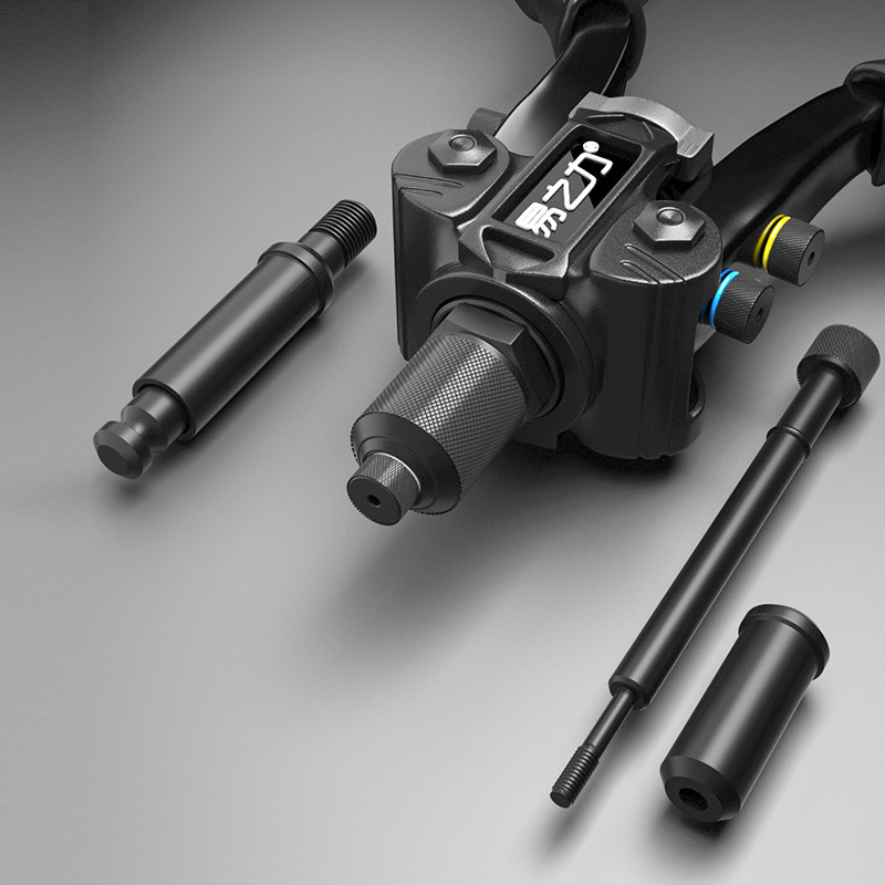 Rivet Gun Manual Home Pull Riveting Gun Pull Rivet Lashing Gun Pull Nail Gun Door Lock Reaming Machine Three-in-one Wilding Gun-Taobao