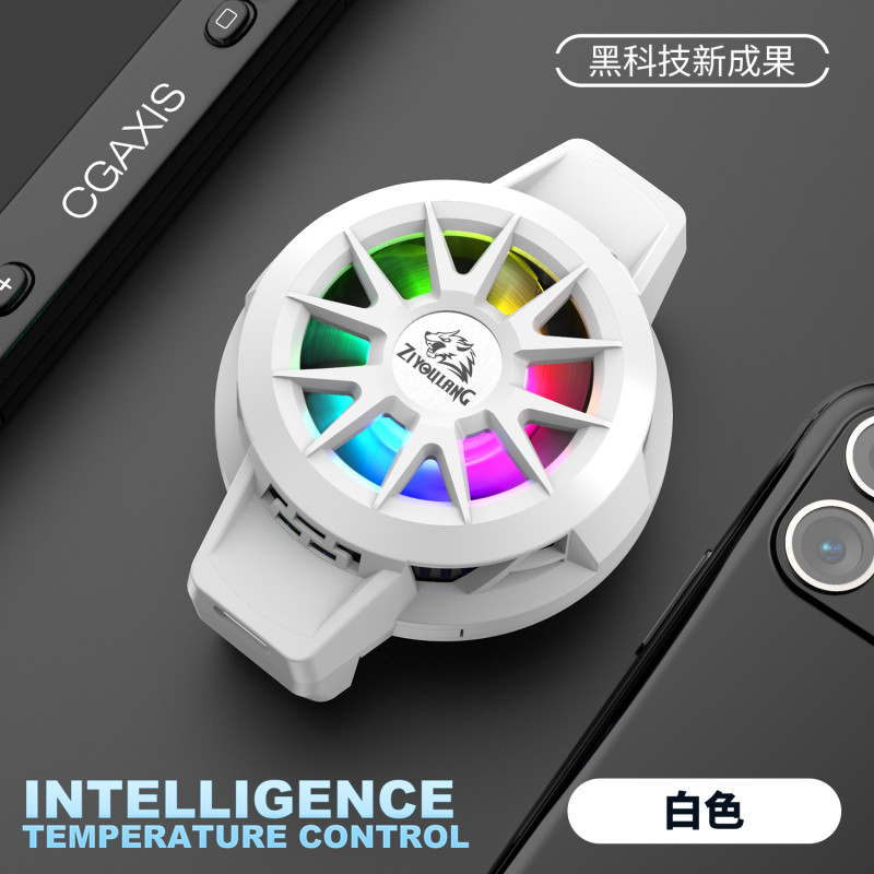 Mobile Phone Radiator Semiconductor Refrigeration Reducer Heat Dissipation and Cooling Back Clip Patch Extremely Cold Water Cooling Live Broadcast Artifact the glory of the king iqoo rog5 vivo Apple Mobile Phone Fan Hot Fan
