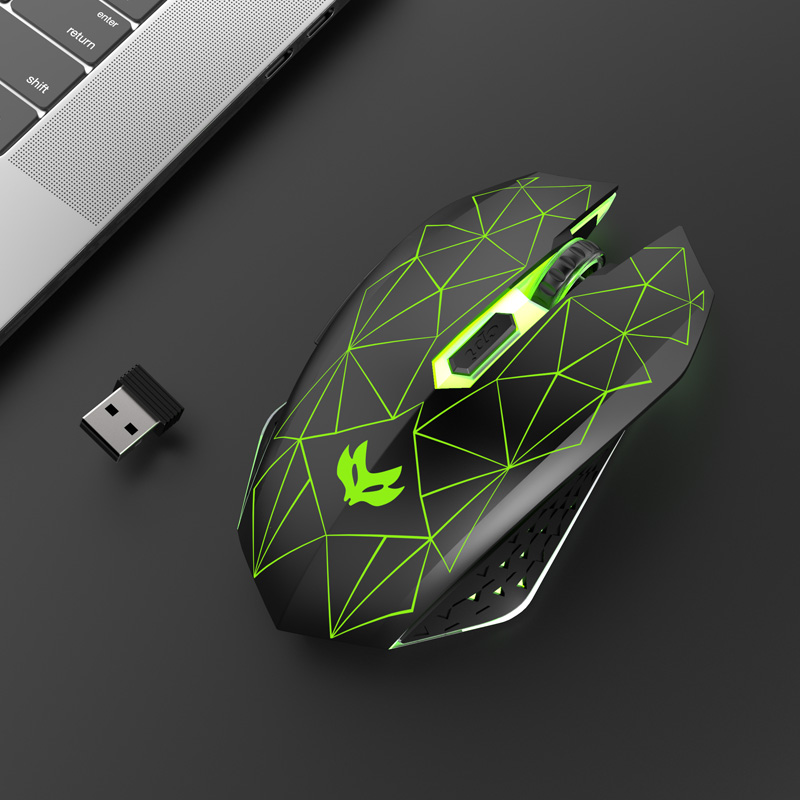 Computer Wireless Slip Rat rechargeable slip rat mute cad drawing drawing games Private radio Racing Mouse Charging to apply Xiaomi Huawei Honor Legend of SUSTech Dell Notebook