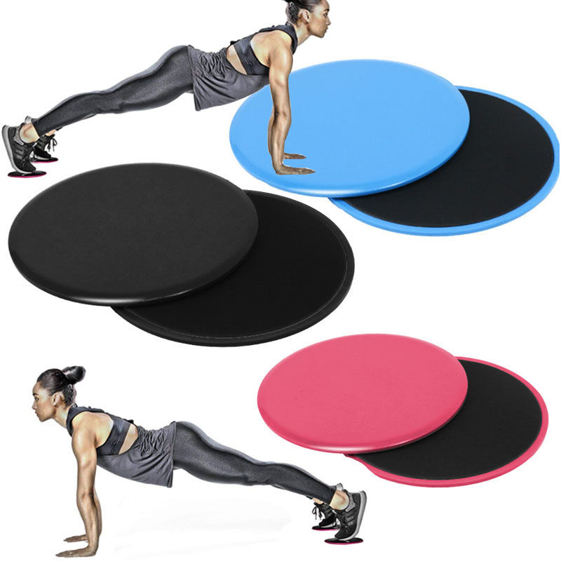 Fitness sliding plate training legs abdominal muscle training equipment beautiful legs sports yoga sliding mat Pilates sliding plate