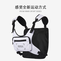 Sports backpack daily commuter tactics chest bag fitness running personal waterproof breathable reflective male vest