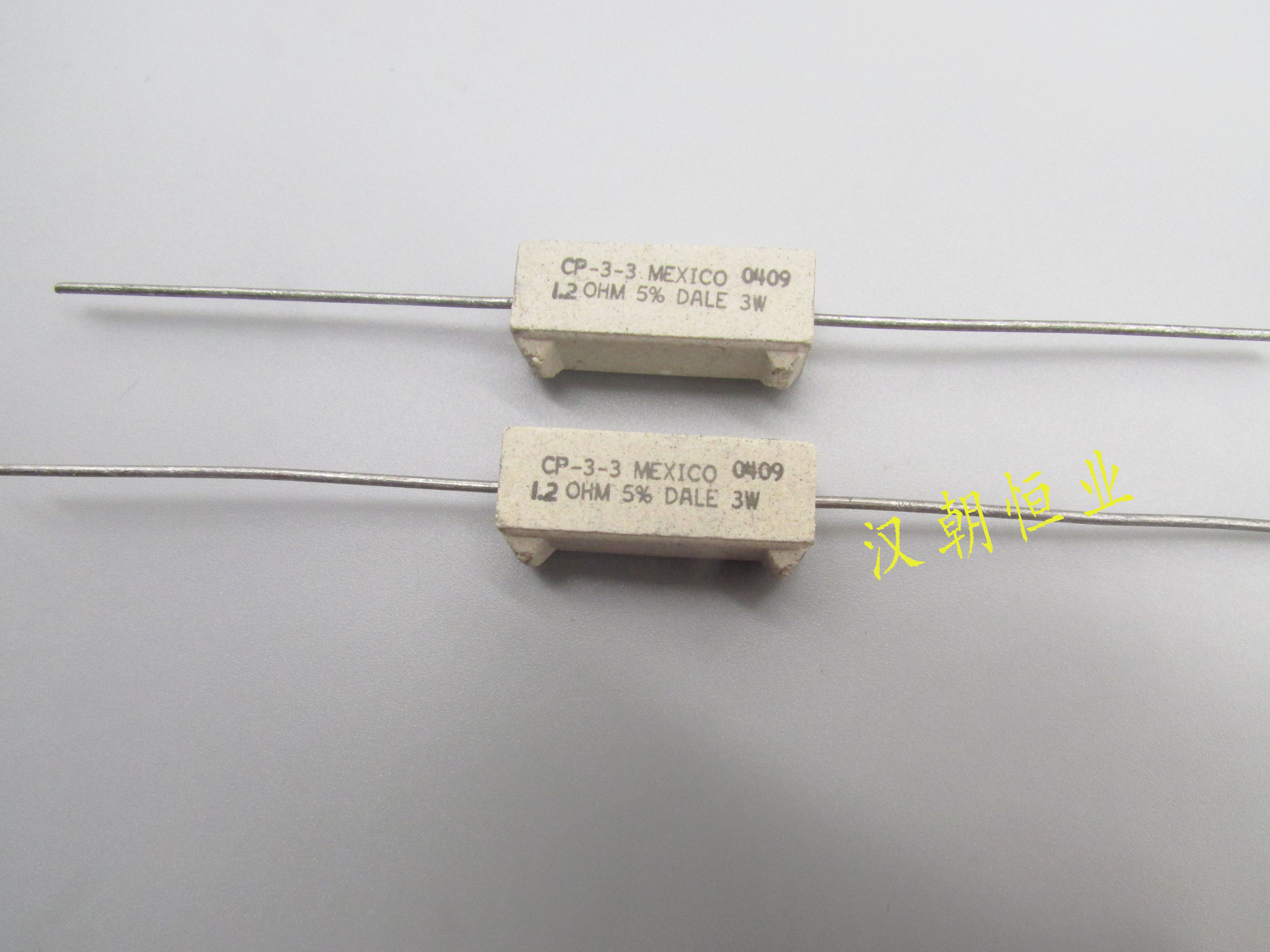 American CP-3-3 1 2 OHM 1 2R 1 2 OHM 3W 5% imported axial cement resistance copper foot