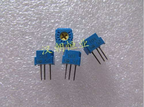 Japanese brand GF063P B103K 10K pin trimmer resistance potentiometer