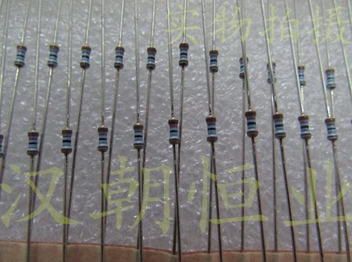 USA MBA02040C1802F 18K 0 4W metal film resistance 1 8W volume 3 yuan = 20 pieces