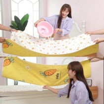 Student dormitory aunt mat 90cm double-sided bed mat washable oversized artifact baby child side leak available