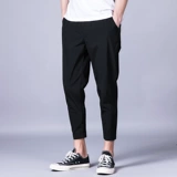 Мужские штаны, трендовые повседневные брюки, осенние, 2019, в корейском стиле