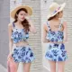 Phiên bản Hàn Quốc mới của phụ nữ áo tắm chia tay võ sĩ quyền anh gợi cảm bikini giảm béo bụng đồ bơi suối nước nóng - Bộ đồ bơi hai mảnh