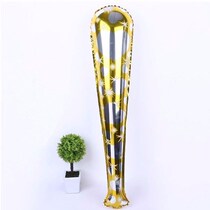 Birthday Party Toys Aluminum Film Handheld Baseball Games Booby Baseball Baton Baton Baton Inflatable Refueling Baseball Bat Baseball Bat