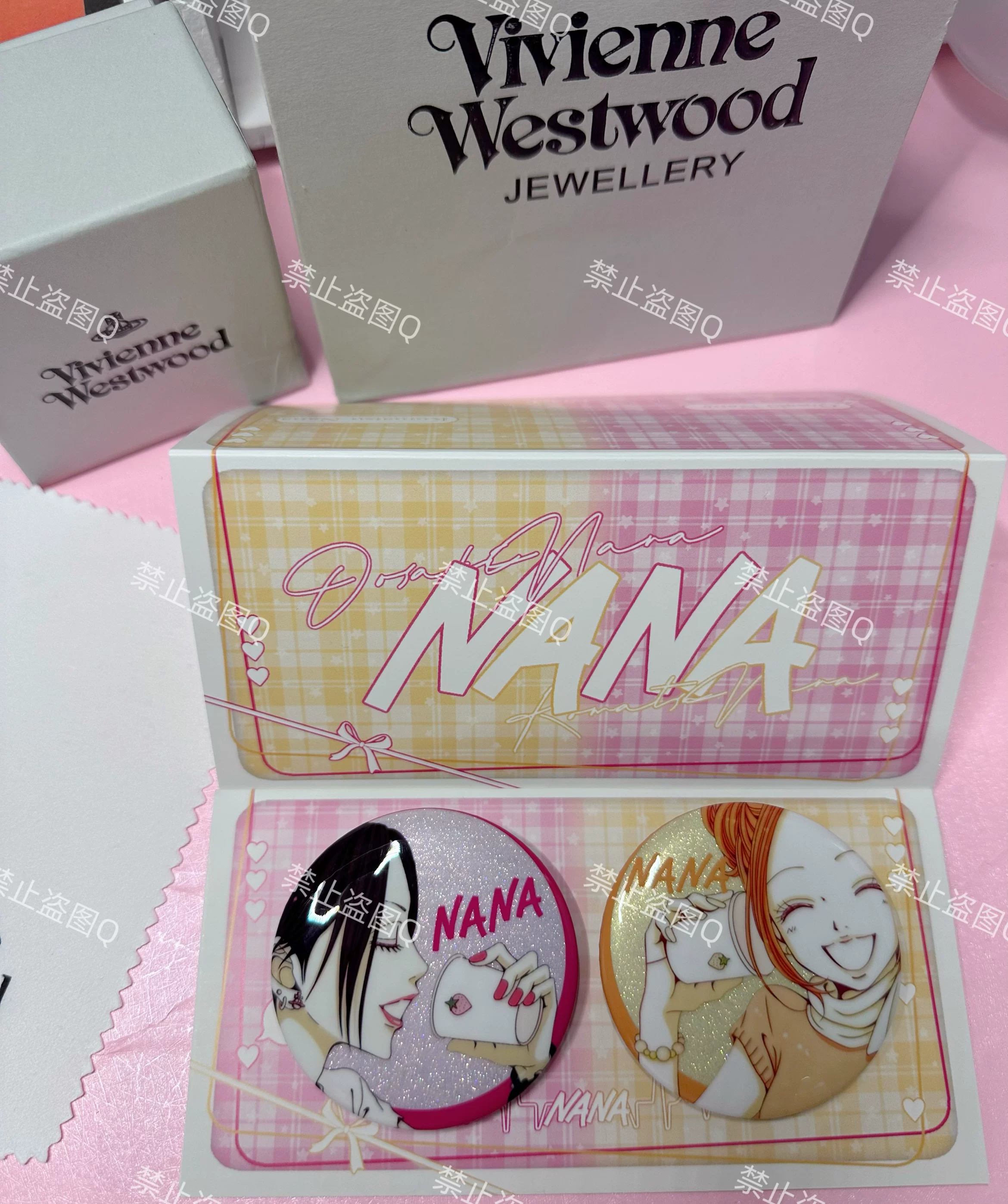 NANA Osaki Nana Komatsu Nana 58 мм двойной всплеск значок набор пара