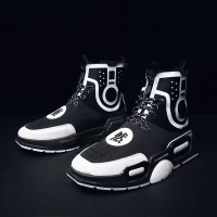 Nhắc lại sự giác ngộ 2 đôi giày nam triều quốc hip hop giày cao giày nam thể thao mùa thu tăng giày nam những người yêu giày giày lười thể thao nam