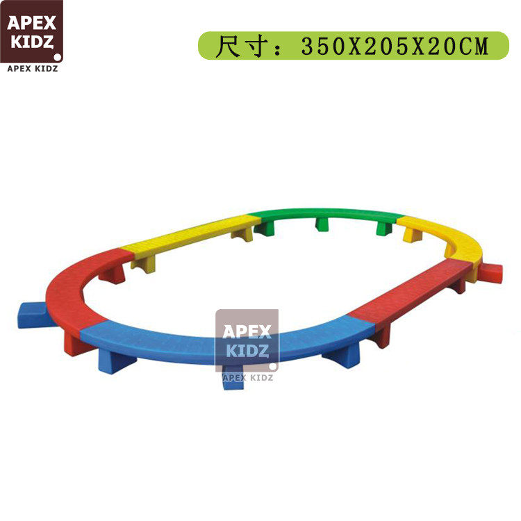 APEX KIDZ Children's plastic Dokwood Bridge Kindergarten Balancing wood footsteps Balance board feeling integrated training equipment