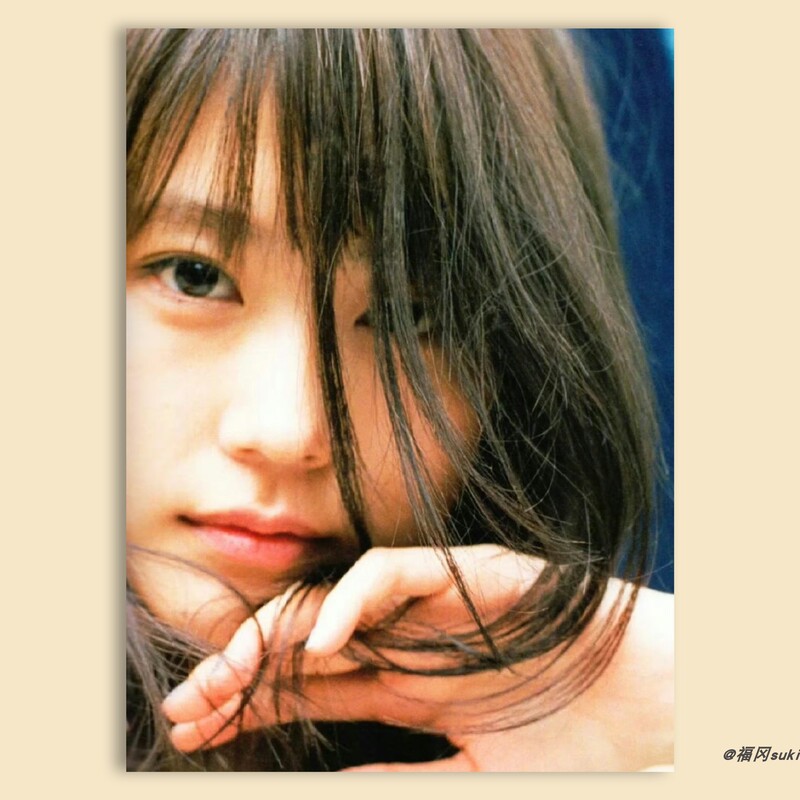Abe Nozomi Poster Wall Sticker Japanese Magazine Cover Celebrity Merchandise Room Bedroom Background Support Decoration Painting