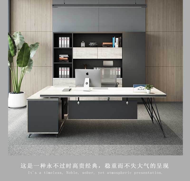 Changsha Simply Modern Manager Table President Table New thickening plate table head table 2 0 m table table