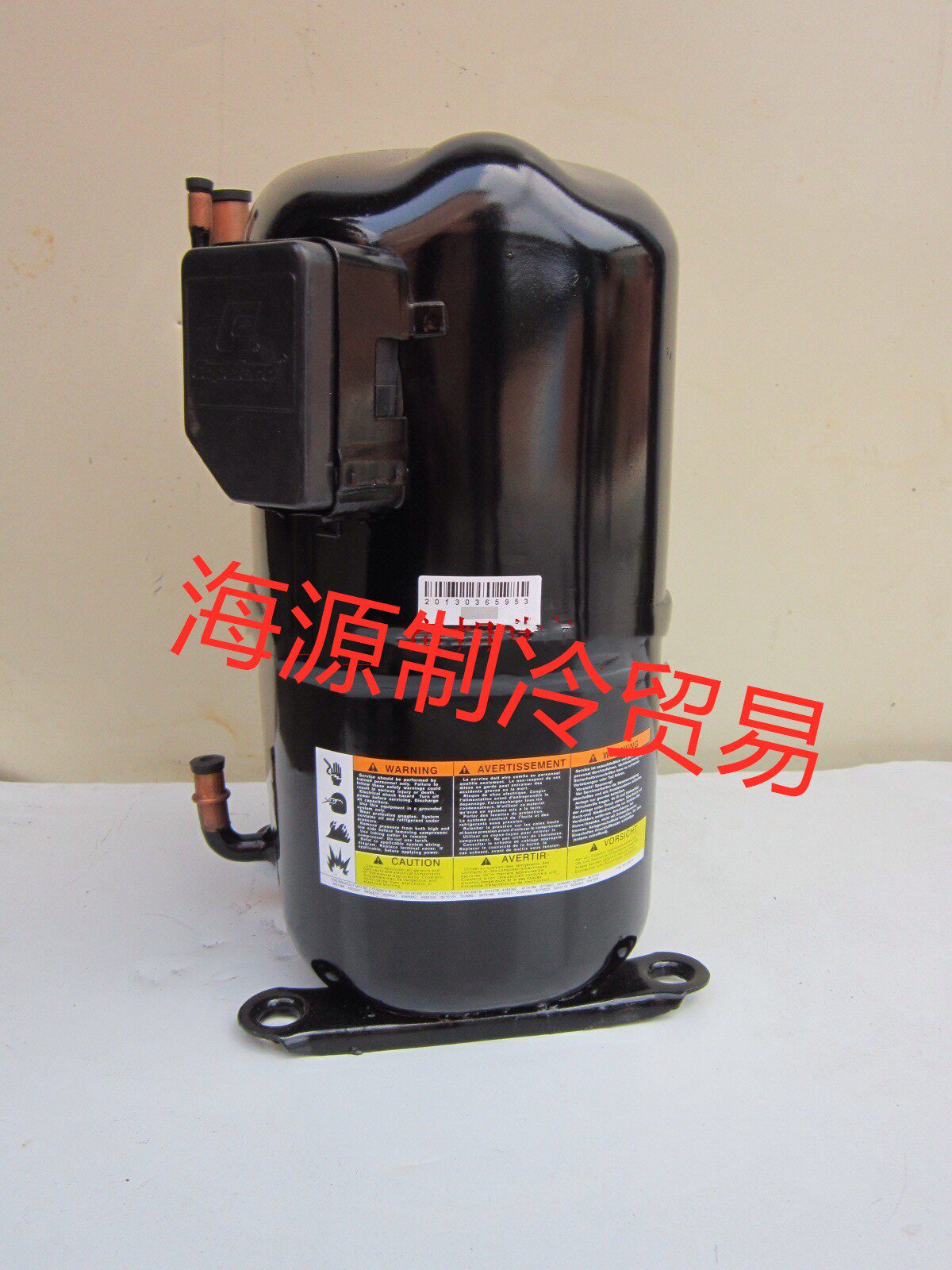 Original Valley Wheel 5 Piston Heat Pump Air Conditioning Refrigeration Compressor Screw Welding Port CRNQ-0500-TFD-593