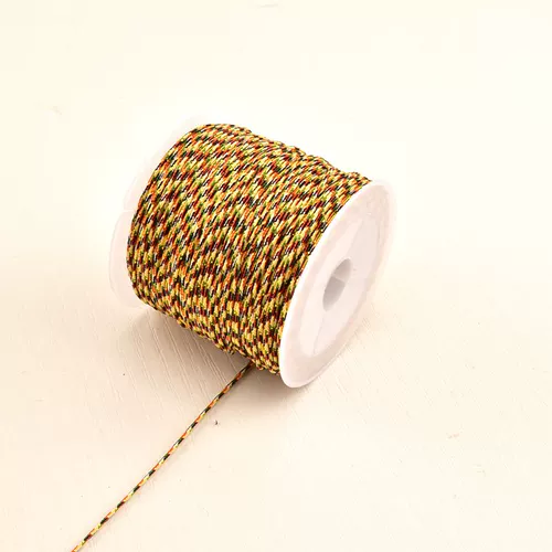 Пятицветная нить своими руками пятицветная красная веревка плетеная пятицветная красная веревка Фестиваль лодок-драконов пятицветная нить плетеное ручное ожерелье нить с ромбовидным бисером пятицветная веревка