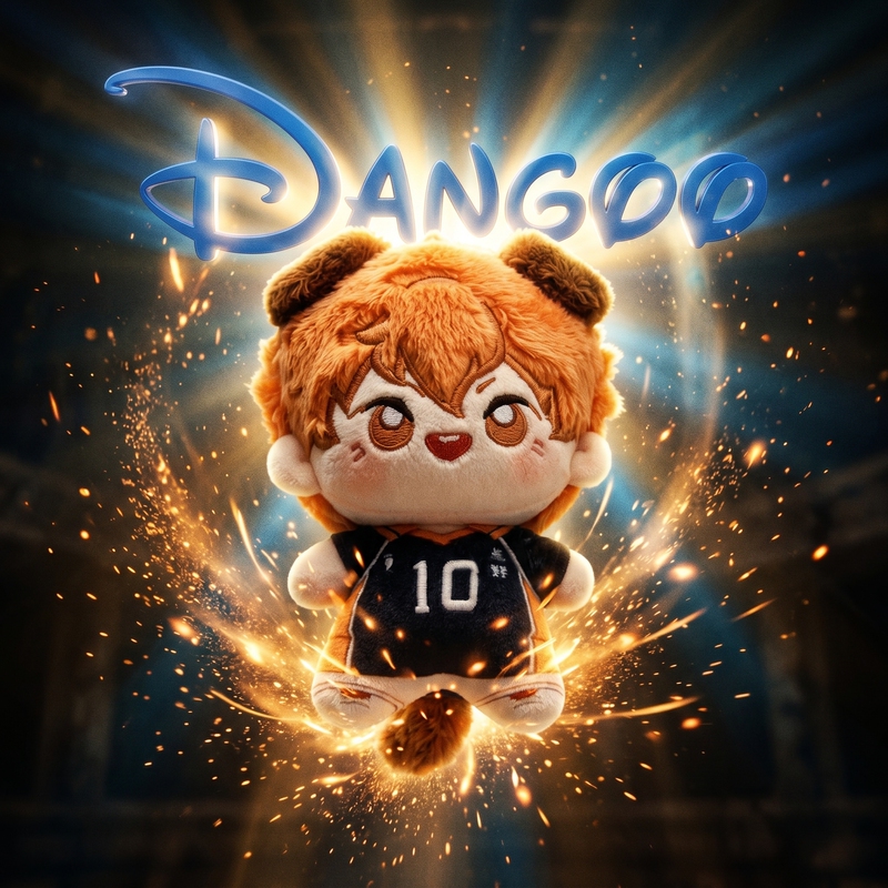 Japanese Dangoo Haikyuu!! Hinata Shoyo Plush Doll 10cm Toy Keychain Birthday Gift Japanese Dangoo Haikyuu!! Hinata Shoyo Plush Doll 10cm Toy Keychain Birthday Gift
