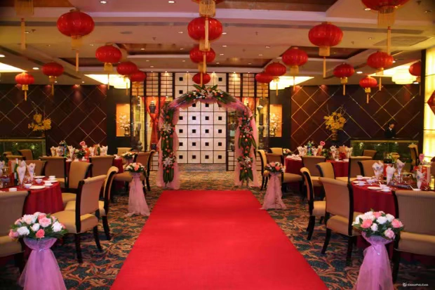 Khai mạc cung cấp văn phòng triển lãm nghệ thuật thương mại công nghiệp văn phòng màu rắn pha trộn thảm đỏ cuộn đầy đủ