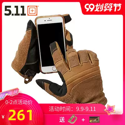 USA 5 11 Competition Shooting Gloves 511 Outdoor Tactics Lightweight Wear-resistant All Finger Sports Touch Screen 59372