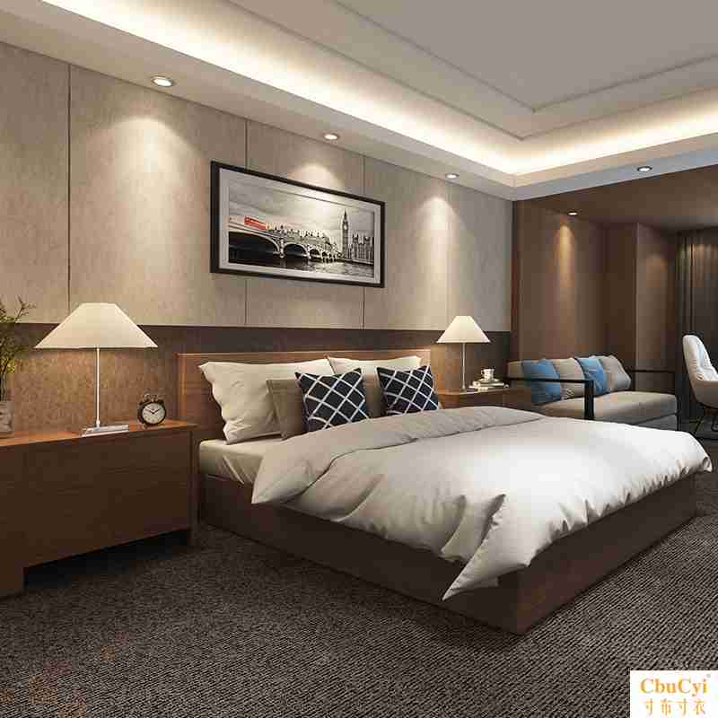 Custom Express Hotel Chain Hotel Standard Room Suite Phòng căn hộ hiện đại và đơn giản - Nội thất khách sạn