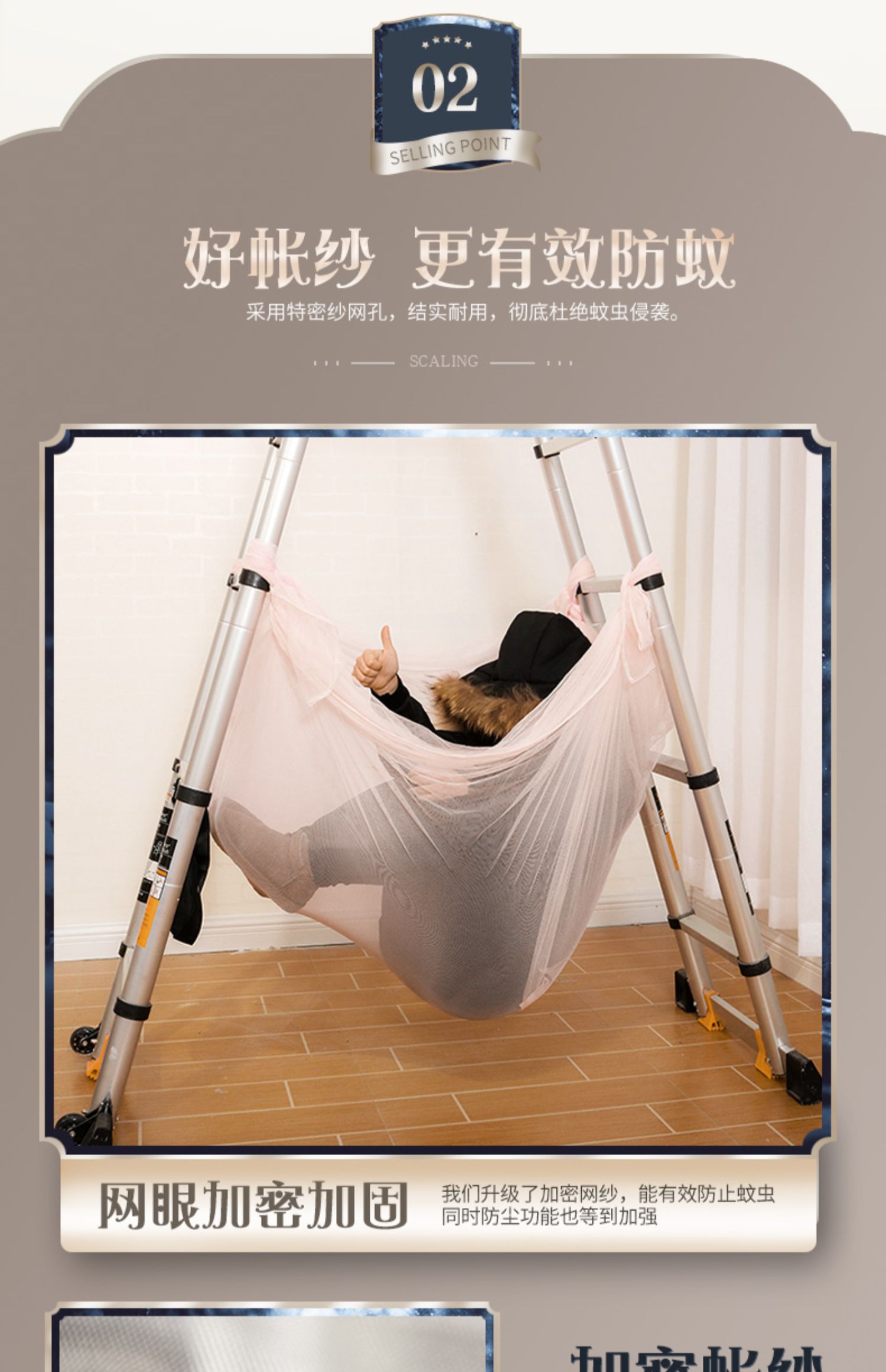 Đầm mới phong cách cuốn sách chăn công chúa lưới gió khung mã hóa dày 1,5m Giường 1,2 m nhà 1,8m phong cách châu Âu - Lưới chống muỗi mùng chụp ngủ
