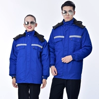 Янлан цветной хлопчатобумажная куртка