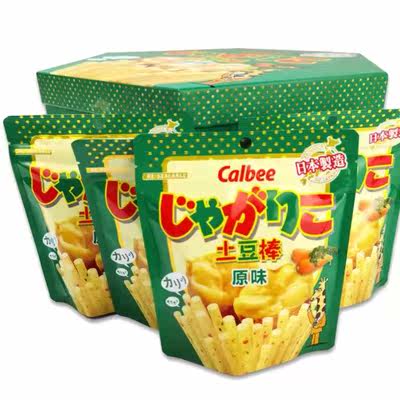 Calbee imports original potato rods (puffy) 825g(55g*15)