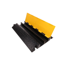 Deceleration line cable cover with line board line protection rubber pvc indoor protection board outdoor wire trough line trough