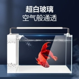 Гостиная домашняя боковая фильтр Ультра -белый полный комплект тропических рыбных аквариумов в крупных гостиных домашних шкаф