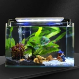 Аквариум, домик, керамический декор, микро пейзаж