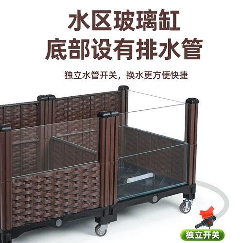 Экологическая черепаха Танк большой ландшафтный домохозяйственный